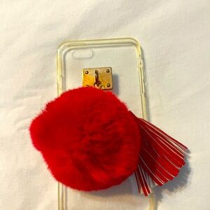 iPhone 6 Plus with tassels phone protector